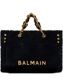 Balmain: Чёрная сумка-шоппер  1945