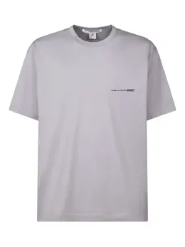 Comme Des Garçons: Футболка с принтом 