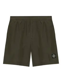 Stone Island: Зелёные шорты 
