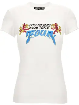 Versace Jeans Couture: Футболка с принтом 