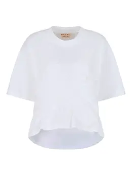 Marni: Хлопковая футболка 