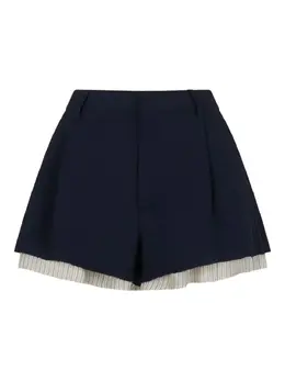 Marni: Синие шорты 