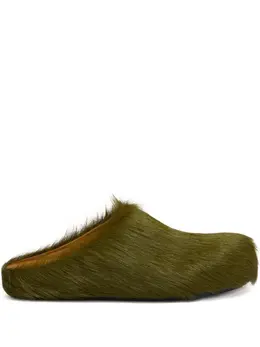 Marni: Зелёные сандалии 