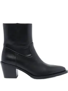 Stuart Weitzman: Чёрные ботинки 