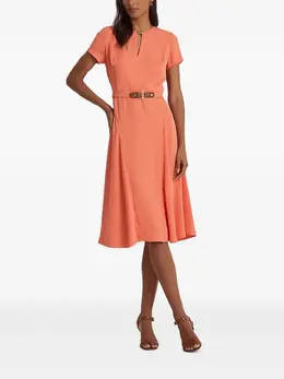 Lauren Ralph Lauren: Платье с коротким рукавом 