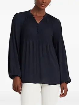 Lauren Ralph Lauren: Синяя блуза 