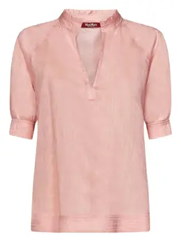 Max Mara: Розовая блуза 
