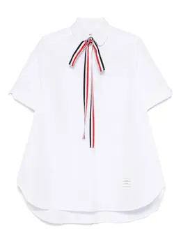 Thom Browne: Белая рубашка 