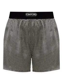 TOM FORD: Чёрные шорты 