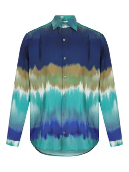 Amir Slama: Рубашка  Tie Dye с принтом