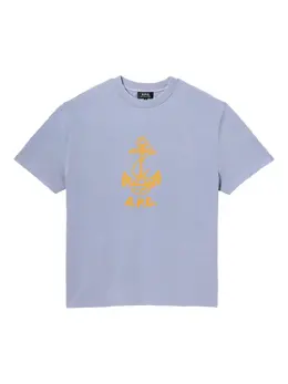 A.P.C.: Футболка с принтом 