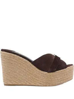 Jimmy Choo: Коричневые сандалии 