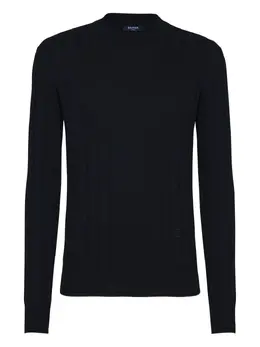 Balmain: Трикотажный свитер 