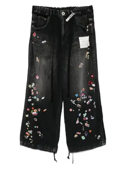 Maison MIHARA YASUHIRO: Чёрные джинсы 