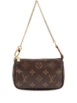 Louis Vuitton Pre-Owned: Коричневая сумка 