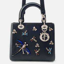 Dior: Чёрная сумка 