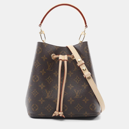 Louis Vuitton: Коричневая сумка 