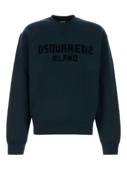 DSQUARED2: Синий свитшот 