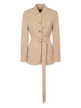 Max Mara: Бежевая куртка 
