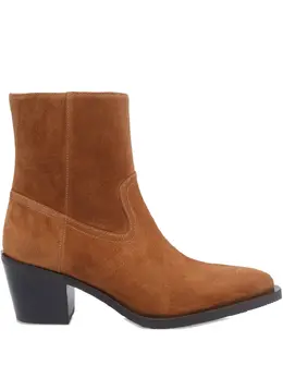 Stuart Weitzman: Коричневые ботинки 