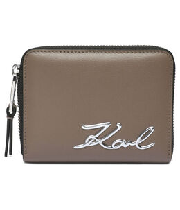 Karl Lagerfeld: Коричневый кошелёк  Signature