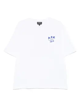 A.P.C.: Футболка с принтом 