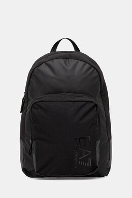 EA7 Emporio Armani: Чёрный рюкзак 