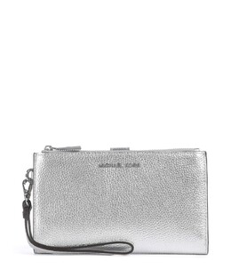 Michael Kors: Серебристый кошелёк  Jet Set