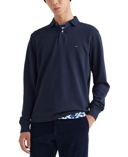 Tommy Hilfiger: Синяя рубашка  1985