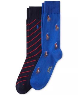 Polo Ralph Lauren: Синие носки 