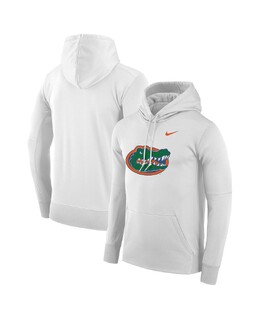 Nike: Белая толстовка 