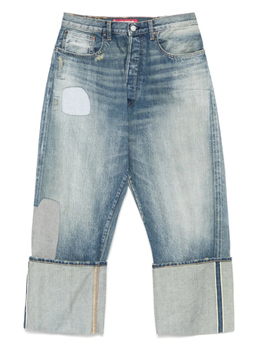 Junya Watanabe Man: Синие джинсы 