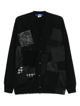 Junya Watanabe Man: Чёрный кардиган 