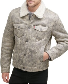 Levi's: Куртка  Trucker из овчины