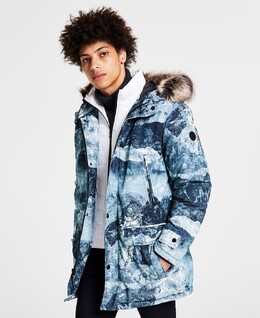 Michael Kors: Пуховик с капюшоном 