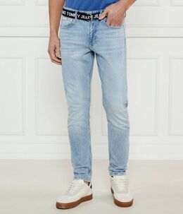 Calvin Klein Jeans: Синие джинсы 