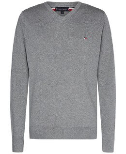 Tommy Hilfiger: Однотонный свитер  Essential