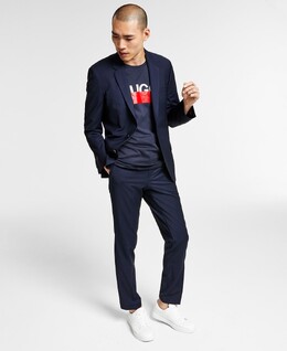 Hugo Boss: Однотонный костюм 