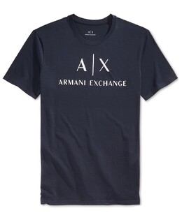 Armani Exchange: Футболка с принтом 