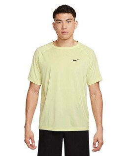 Nike: Зелёная футболка  Dri FIT