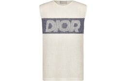 Dior: Белая футболка 