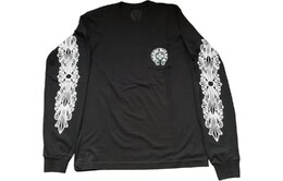 Chrome Hearts: Чёрная футболка 