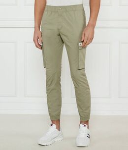 Calvin Klein Jeans: Брюки цвета хаки 