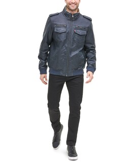 Levi's: Синяя куртка 