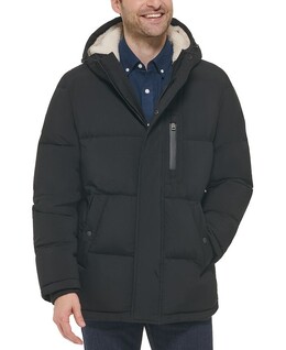 Cole Haan: Пуховик с капюшоном 