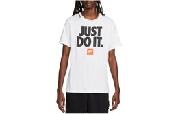 Nike: Белая футболка 