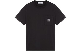 Stone Island: Чёрная футболка 