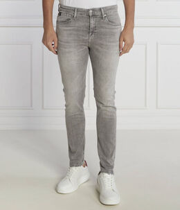 Calvin Klein Jeans: Серые джинсы 