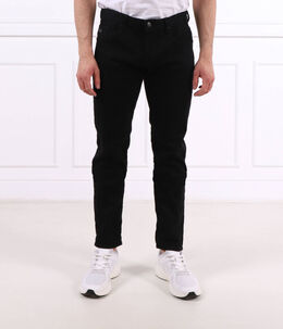 Armani Exchange: Чёрные джинсы 