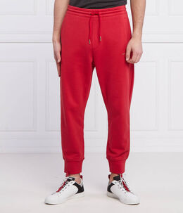 Armani Exchange: Красные брюки 